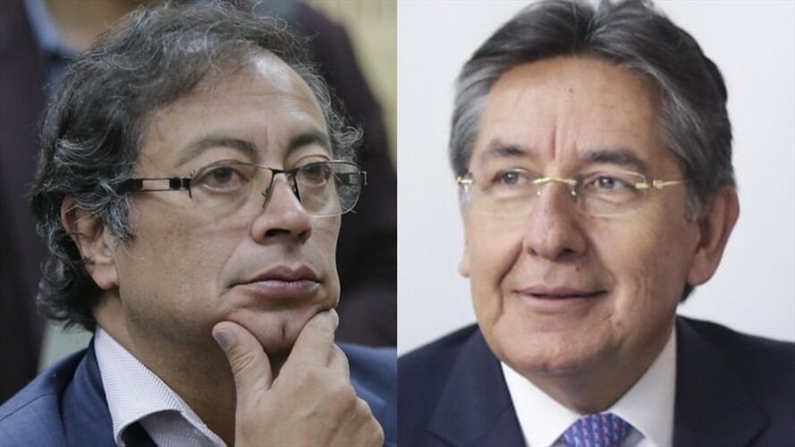 El senador y candidato presidencial Gustavo Petro se retractó por haber llamado “delincuente” al exfiscal Néstor Humberto Martínez. Foto: Colprensa