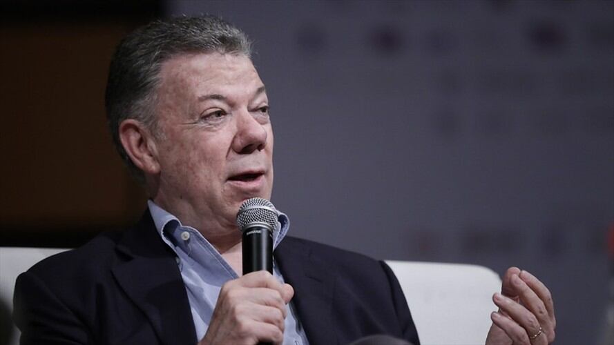 Juan Manuel Santos se presentará en su calidad de ministro de Defensa del gobierno Uribe entre los años 2006 y 2009. Foto: Colprensa / SERGIO ACERO