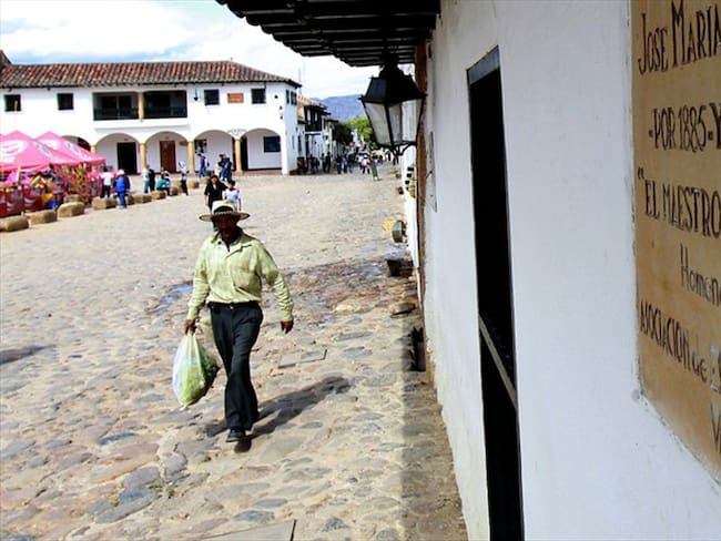 Villa de Leyva fue acreditada como el octavo municipio sostenible de Colombia. Foto: Colprensa