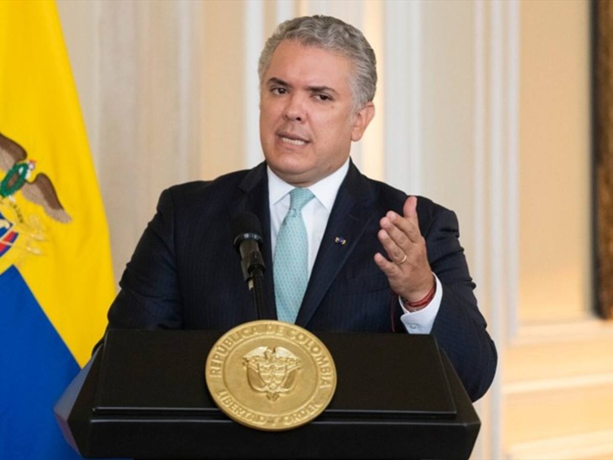 "En el pasado hubo una reforma fiscal para financiar el desarme de unos pocos": Duque