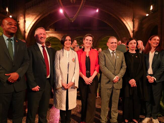 Colombia realizó evento histórico en Londres con la COP16. Foto: MinAmbiente.