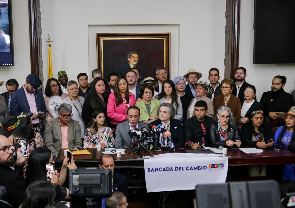 Bancada del Pacto Histórico | Foto: Colprensa