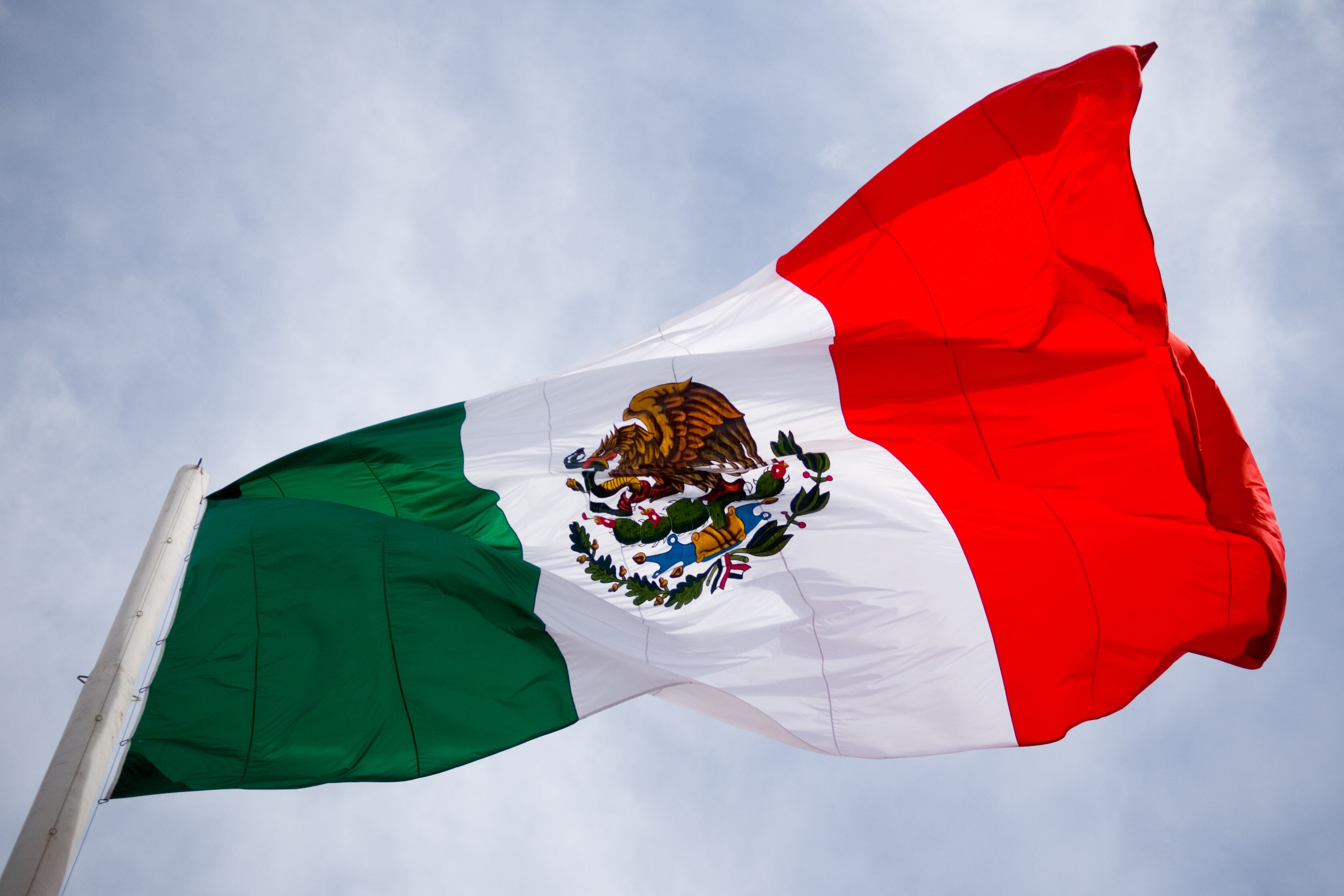Bandera de México. Getty Images.