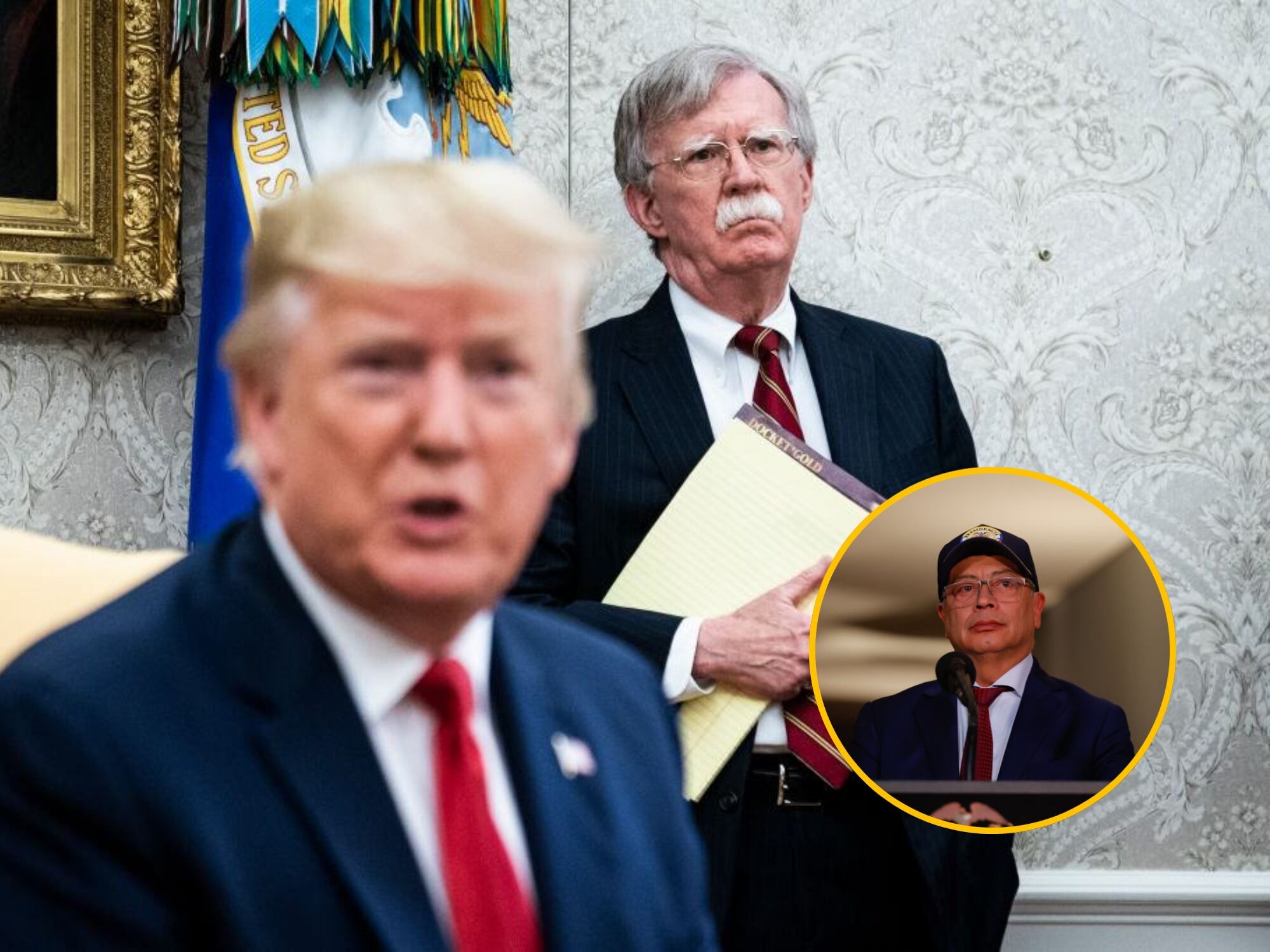 Petro debe ir con otros líderes latinoamericanos para que lo ayuden a lidiar con Trump: John Bolton