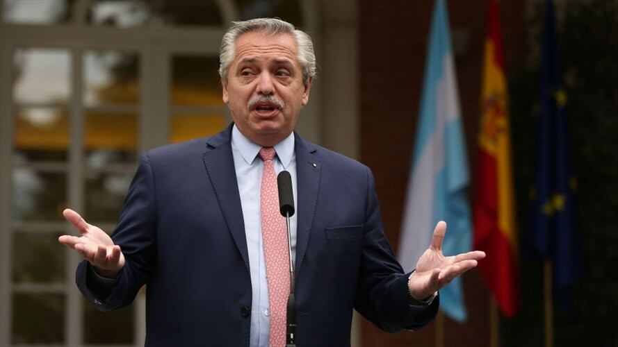 Alberto Fernández, presidente de Argentina, aseguró que van analizar la posibilidad de realizar en su país toda la Copa América por la situación que vive el país. Foto: Getty Images