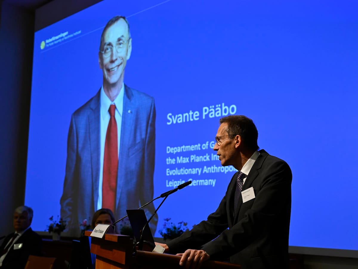 Premio Nobel de Medicina 2022 fue otorgado a Svante Pääbo
