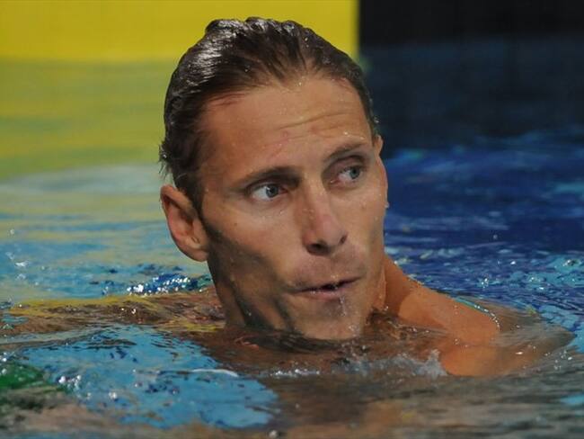 El nadador, que preparaba los Juegos de Tokio 2020, fue suspendido un año, hasta el 17 de mayo. Foto: Getty Images