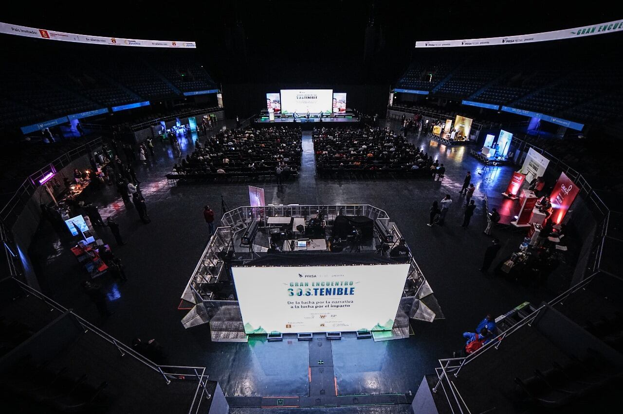 El Gran Encuentro S.O.S.tenible reunió a diferentes actores para dialogar sobre cómo transformar la realidad ambiental y social de Colombia hacia una más equitativa y verde. | Foto: Prisa Media