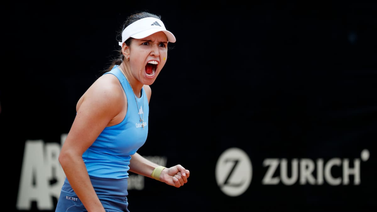 Camila Osorio venció a Sara Errani y clasificó a la final de la Copa Colsanitas Zurich
