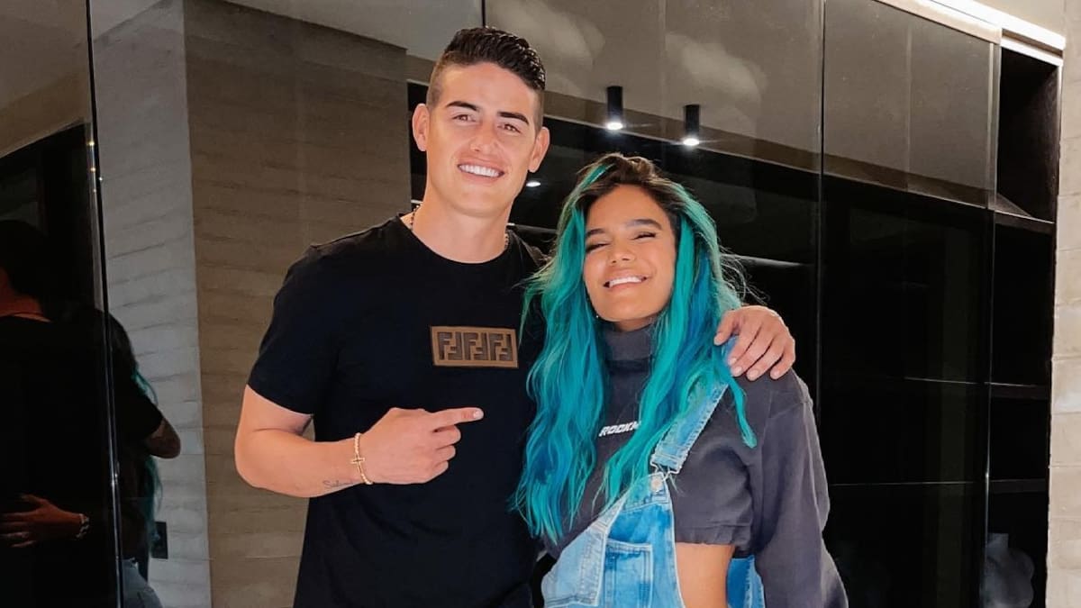 James Rodríguez habló de su “romance” con Karol G y terminó con los rumores