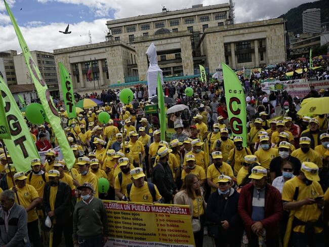 Por política se fractura la CGT, la mayor central obrera de Colombia