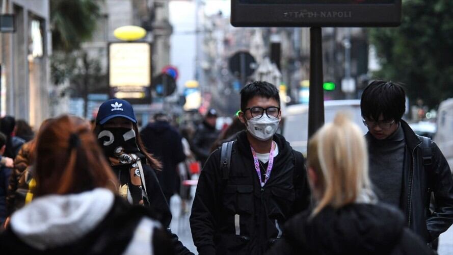 El balance de muertos por coronavirus en Italia llegó a 52, de los cuales 18 fallecieron en las últimas 24 horas, según el balance divulgado este lunes por la Protección Civil italiana. Foto: Getty Images