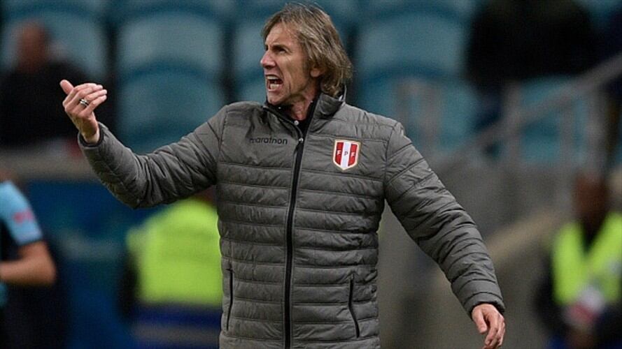 Ricardo Gareca, técnico de Perú. Foto: Getty Images
