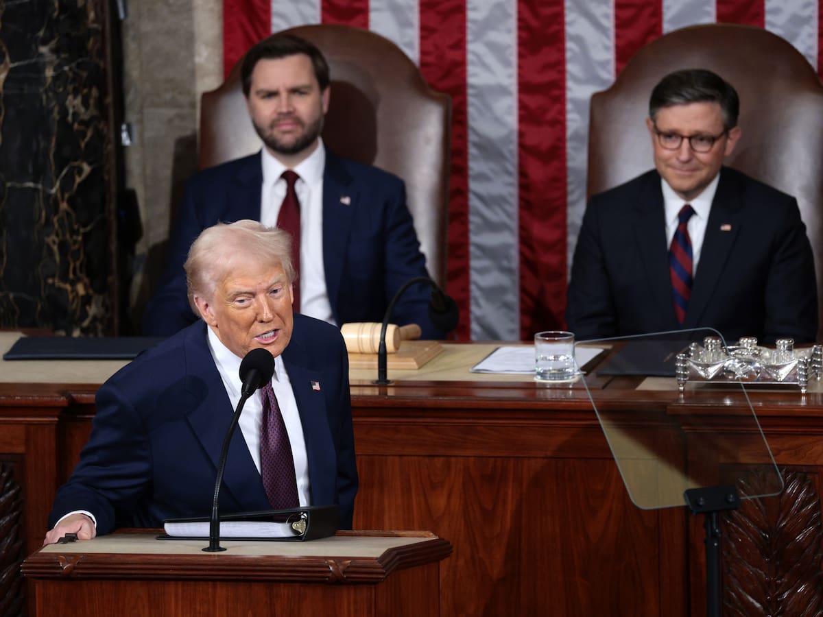 Trump, frente al Congreso de EE. UU.: “Es nuestro momento de usar aranceles contra otros países”