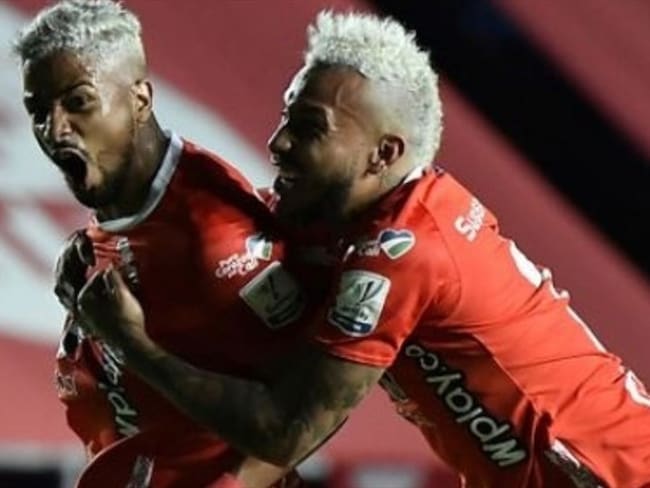 América venció 3-0 al Santa Fe. Foto: Colprensa