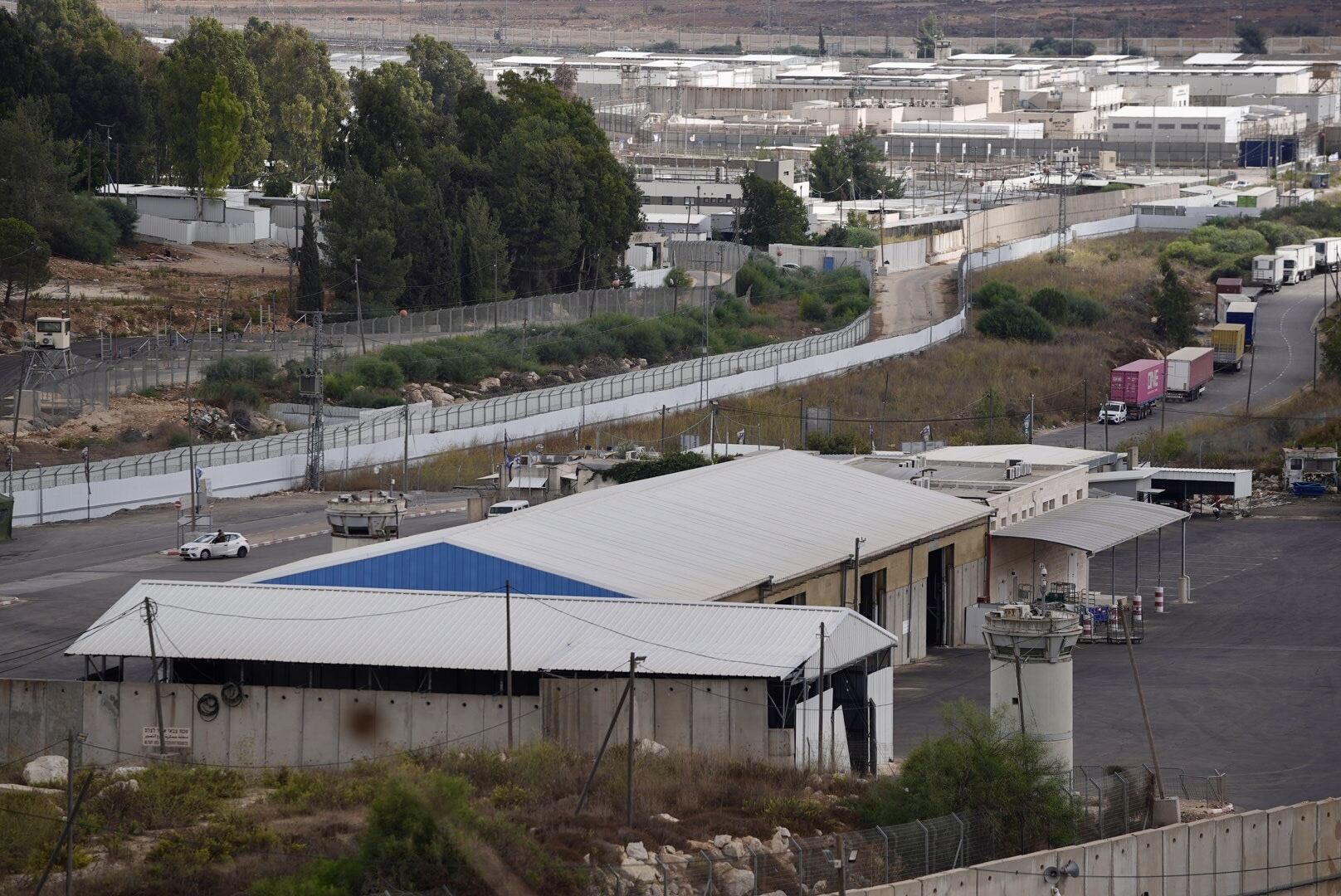 Prisón militar donde se encuntran los presos palestinos. Foto: Issam Rimawi/Anadolu via Getty Images