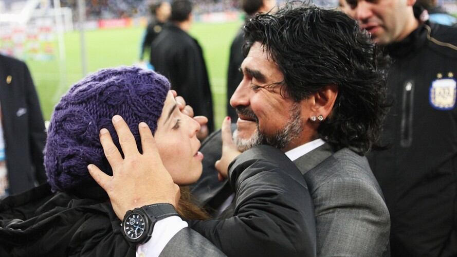Dalma Maradona reaccionó a los audios del médico de su padre, Leopoldo Luque. Foto: Jamie Squire - FIFA/FIFA via Getty Images