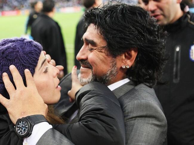 Dalma Maradona reaccionó a los audios del médico de su padre, Leopoldo Luque. Foto: Jamie Squire - FIFA/FIFA via Getty Images