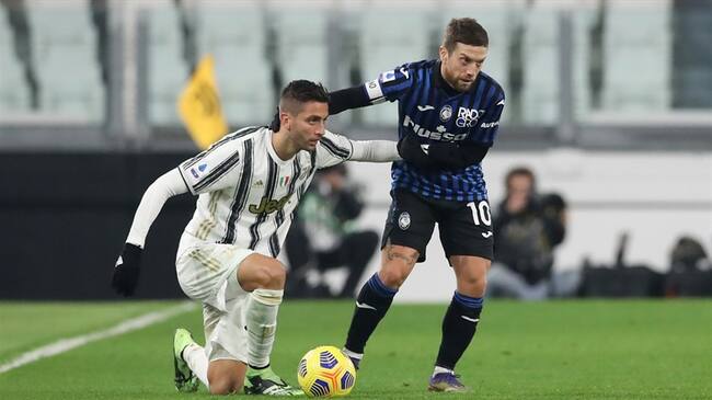 ‘Papu’ Gómez cantó el himno de la Juventus . Foto: Jonathan Moscrop/Getty Images