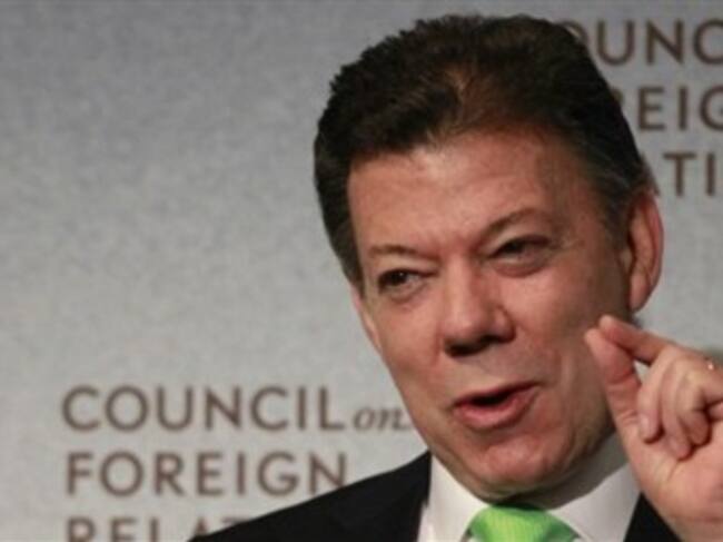Juan Manuel Santos, presidente Colombia. Foto: Eltiempo.com