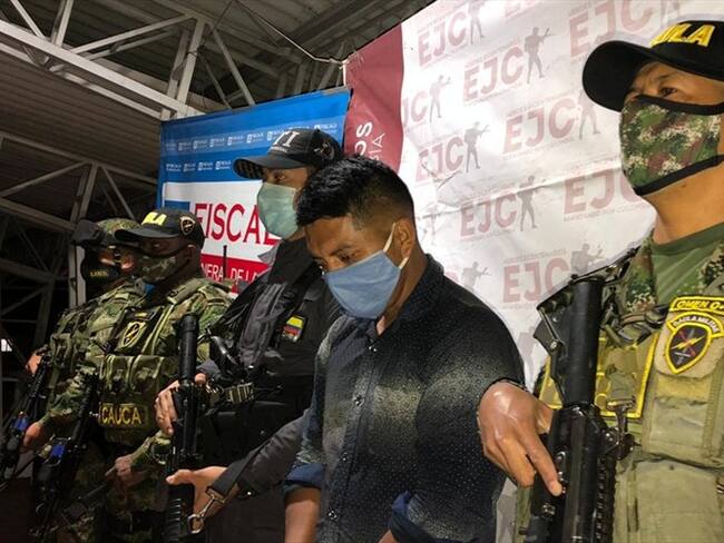 Según el Ejército, alias El Viejo hacía parte de esta estructura desde el año 2017. Foto: Ejército Nacional