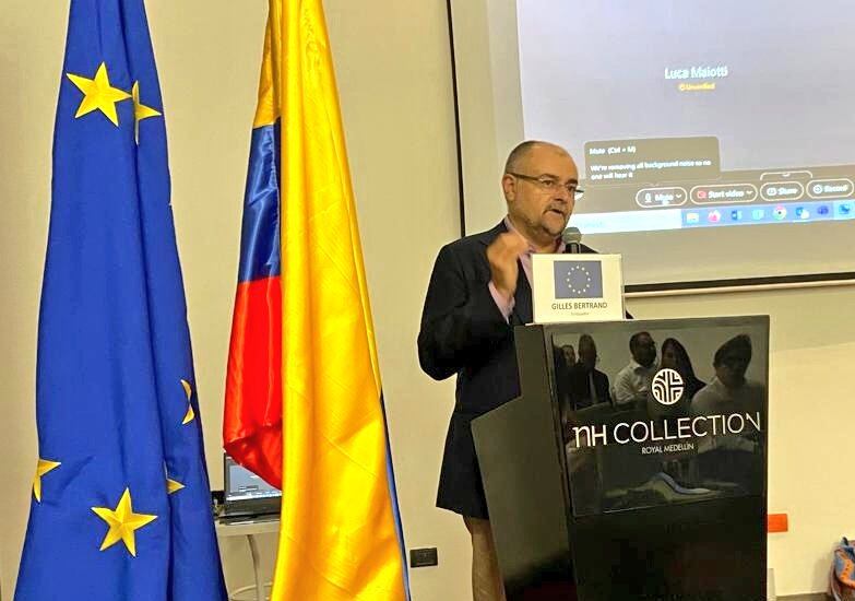 Gilles Bertrand. Foto: Twitter Gilles Bertrand.