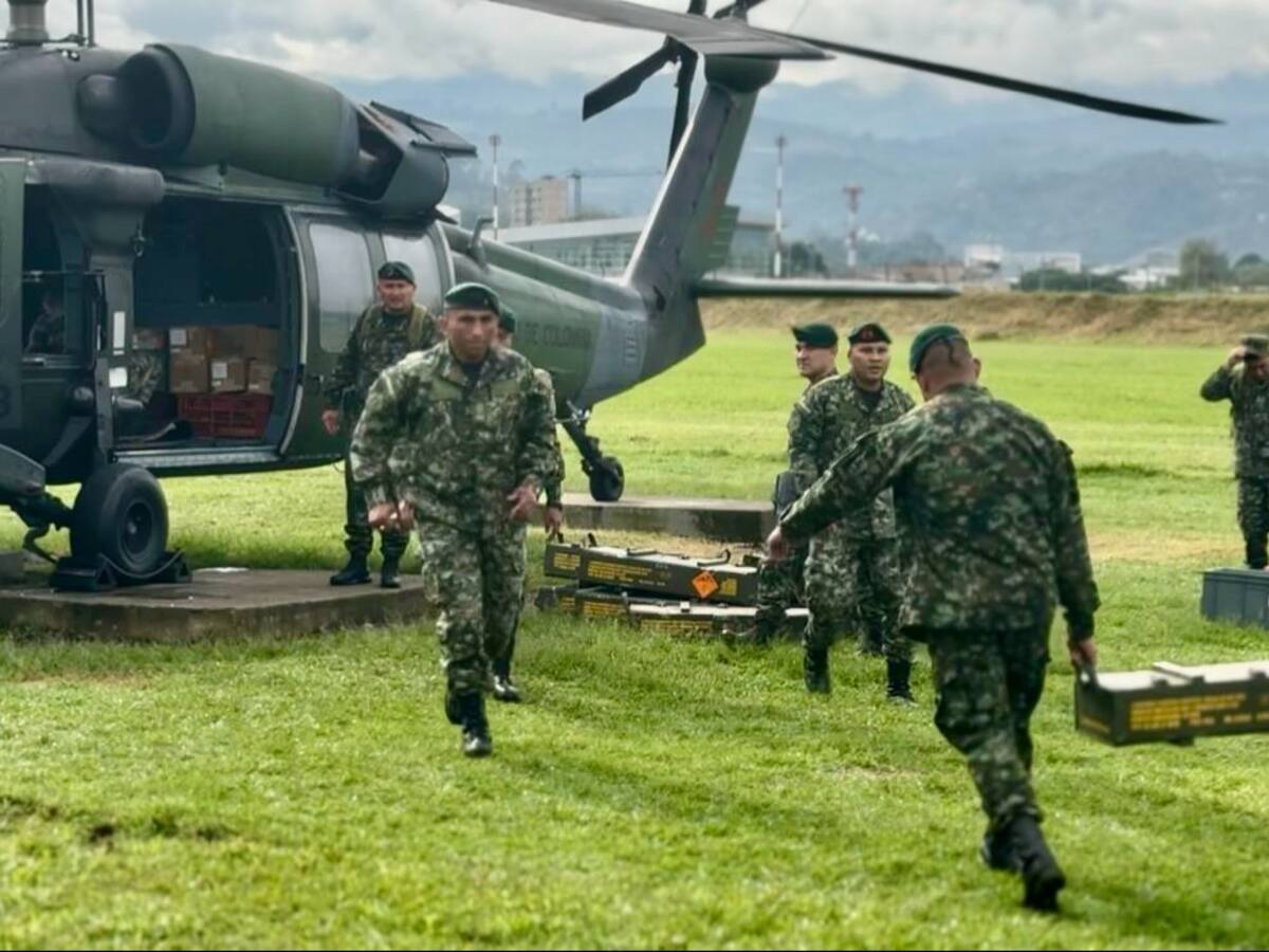 El Ejército Nacional confirmó de nuevo su presencia en El Plateado, Cauca