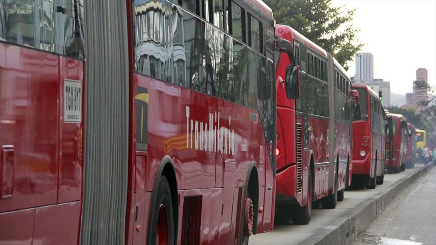 De acuerdo con Policía de Bogotá, al menos el 20 % se registraron en este servicio de transporte.. Foto: Colprensa