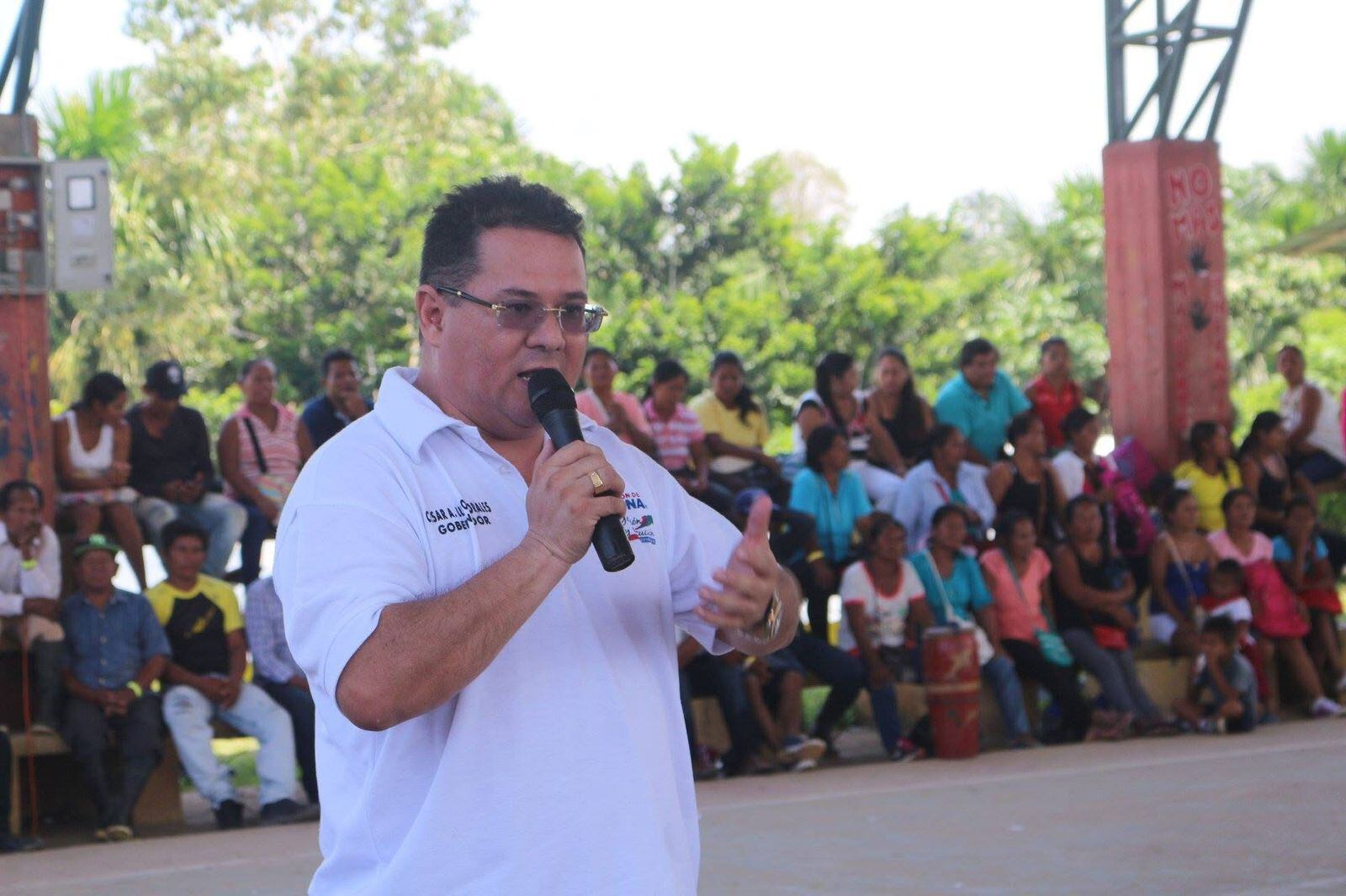 Exgobernador del Amazonas, César Lugo Morales