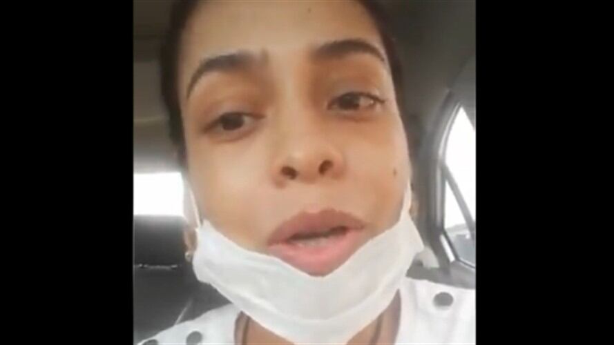 Barranquillera pide ayuda urgente desde Guayaquil . Foto: Captura de pantalla