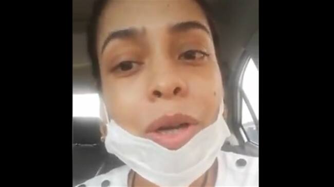 Barranquillera pide ayuda urgente desde Guayaquil . Foto: Captura de pantalla