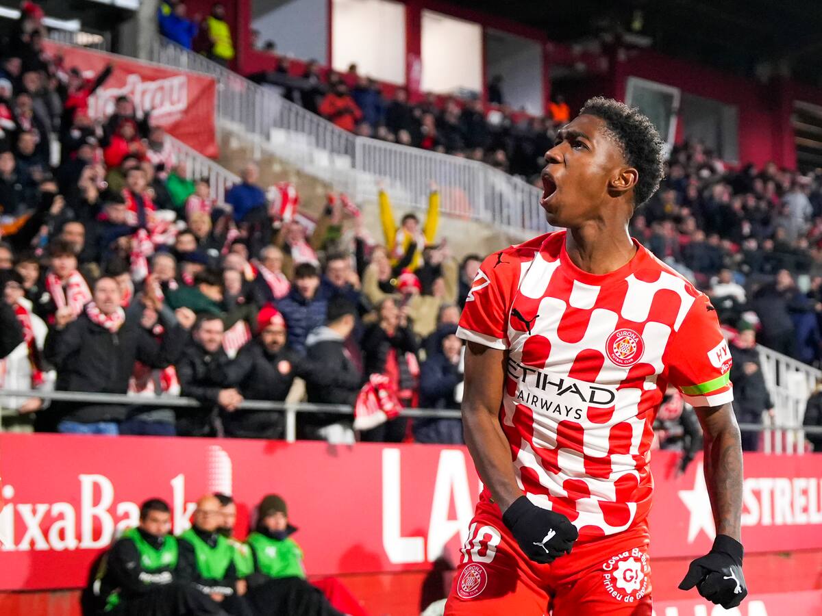 Con golazo de Yaser Asprilla, el Girona le ganó 2-1 a Las Palmas por LaLiga