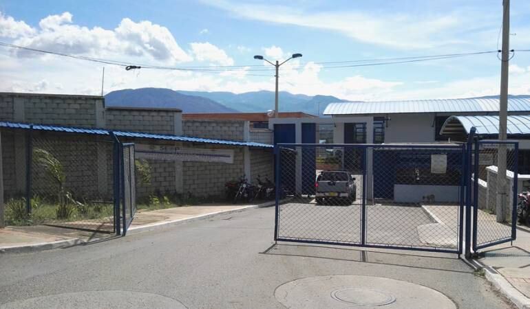 Entrada a la cárcel modelo de Cúcuta. Foto: Archivo.