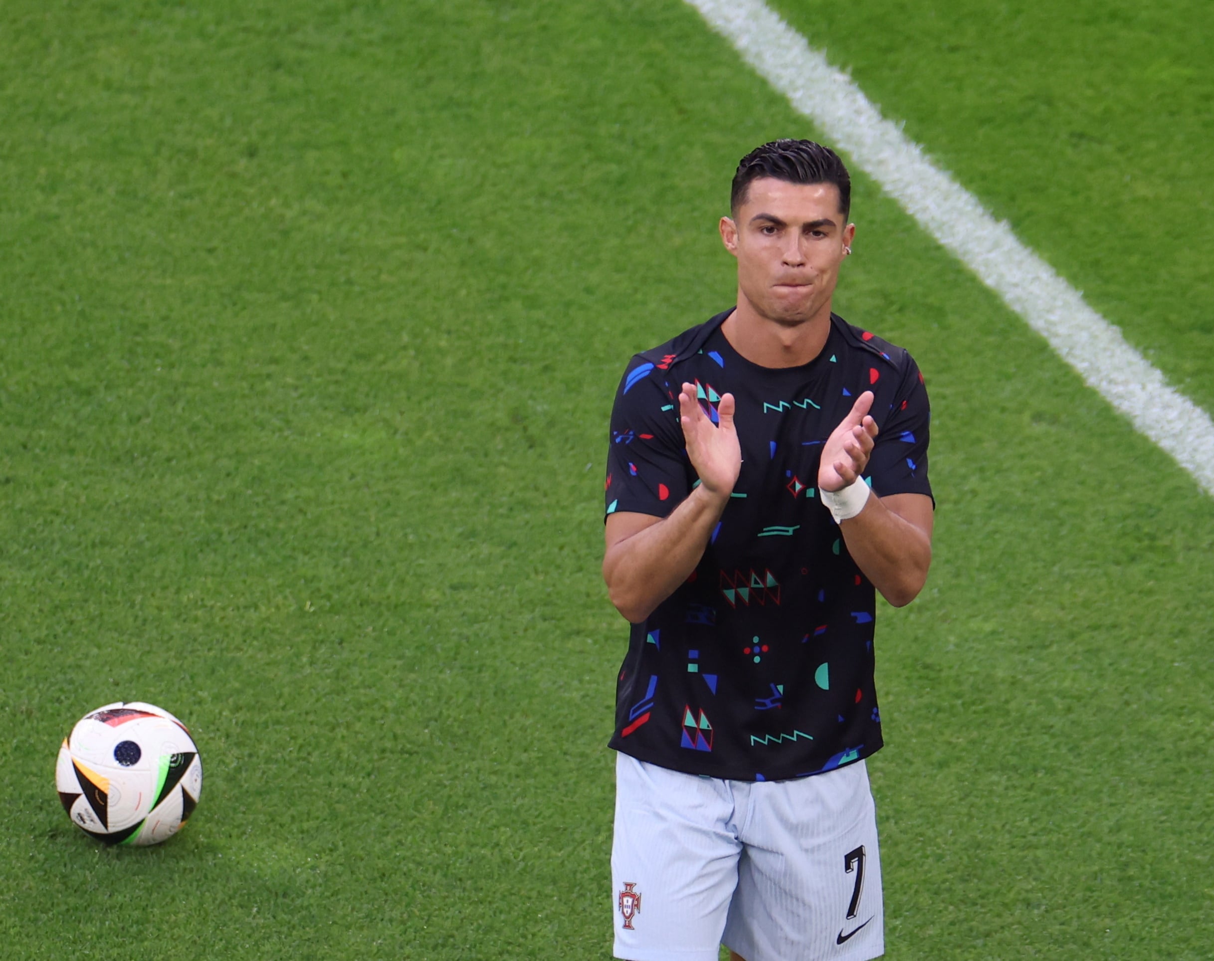 Cristiano Ronaldo. Foto: EFE/EPA/CHRISTOPHER NEUNDORF