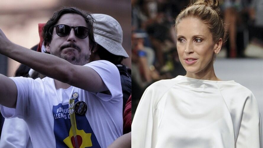 Comediante colombiano Alejandro Riaño y actriz Alejandra Azcárate. Foto: Colprensa - Diego Pineda  / Colprensa