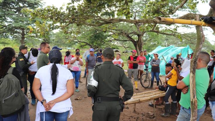 Desalojadas más de 200 personas en la Zona Bananera, Magdalena