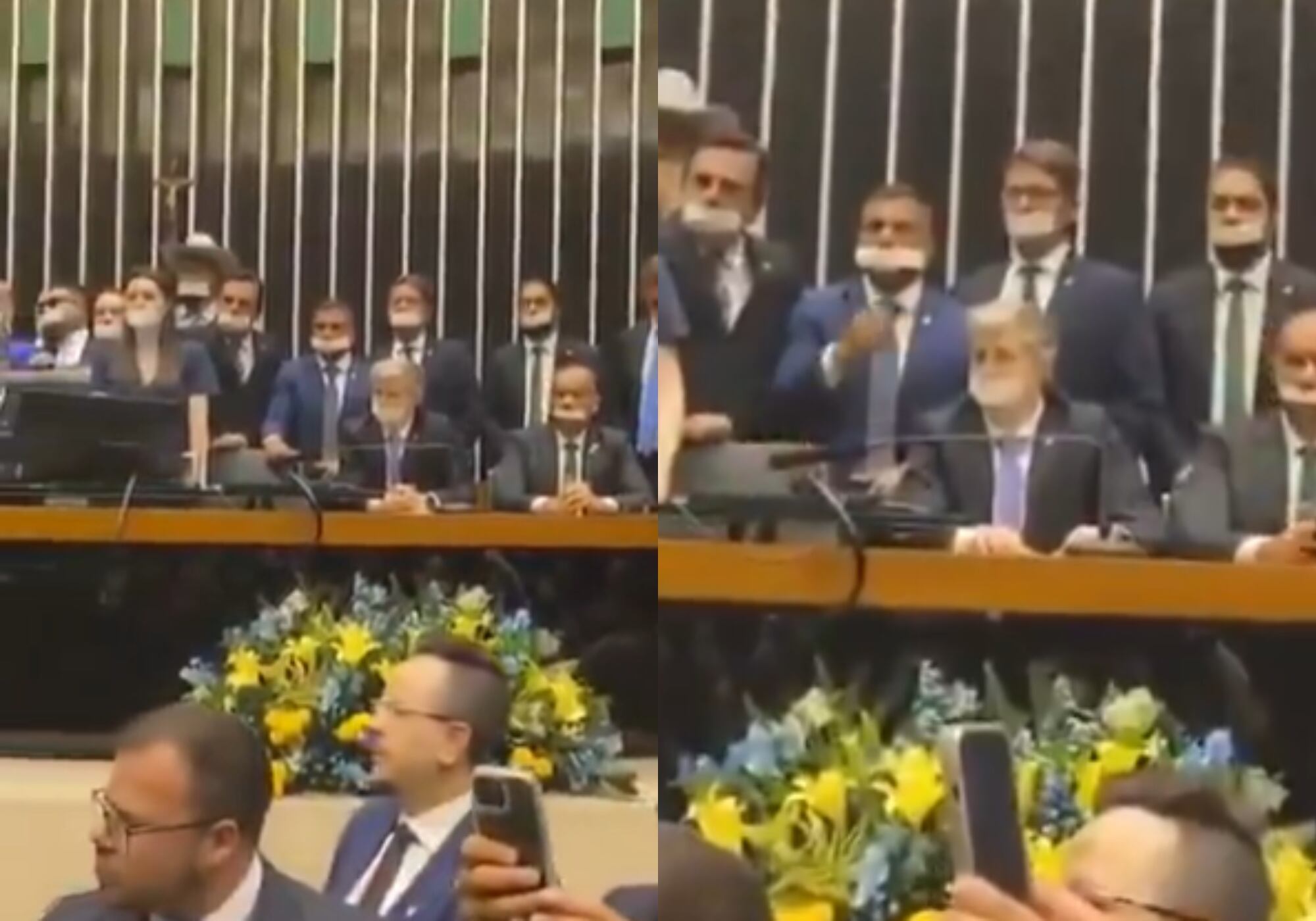 Bolsonaristas obstruyen los trabajos en el Congreso de Brasil para exigir una amnistía