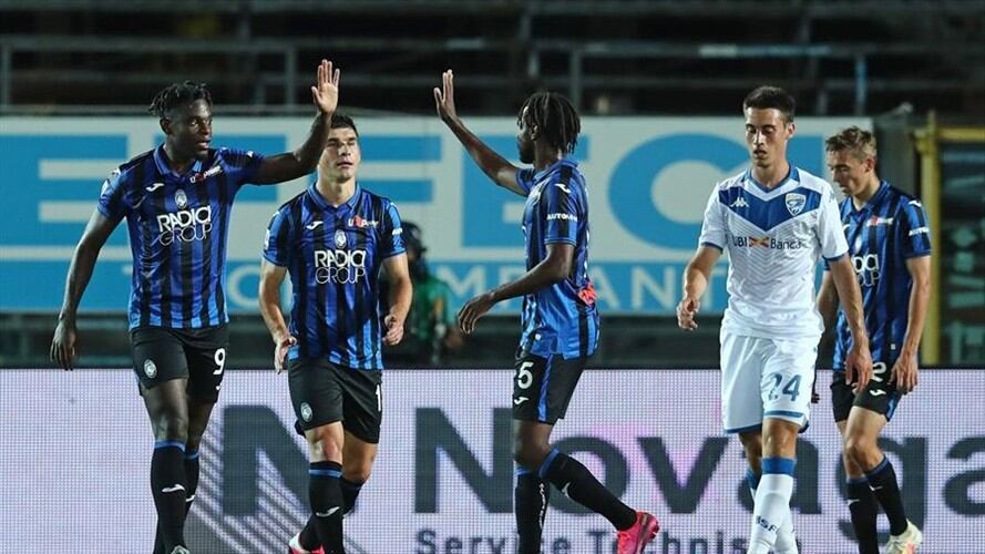 Atalanta - Brescia. Foto: Agencia EFE
