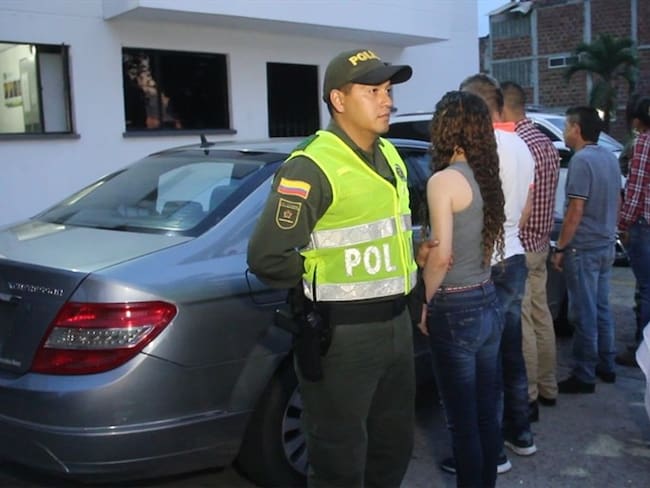 Capturan a falsos policías que robaban con engaños en Santander. Foto: La Wcon Julio Sánchez Cristo