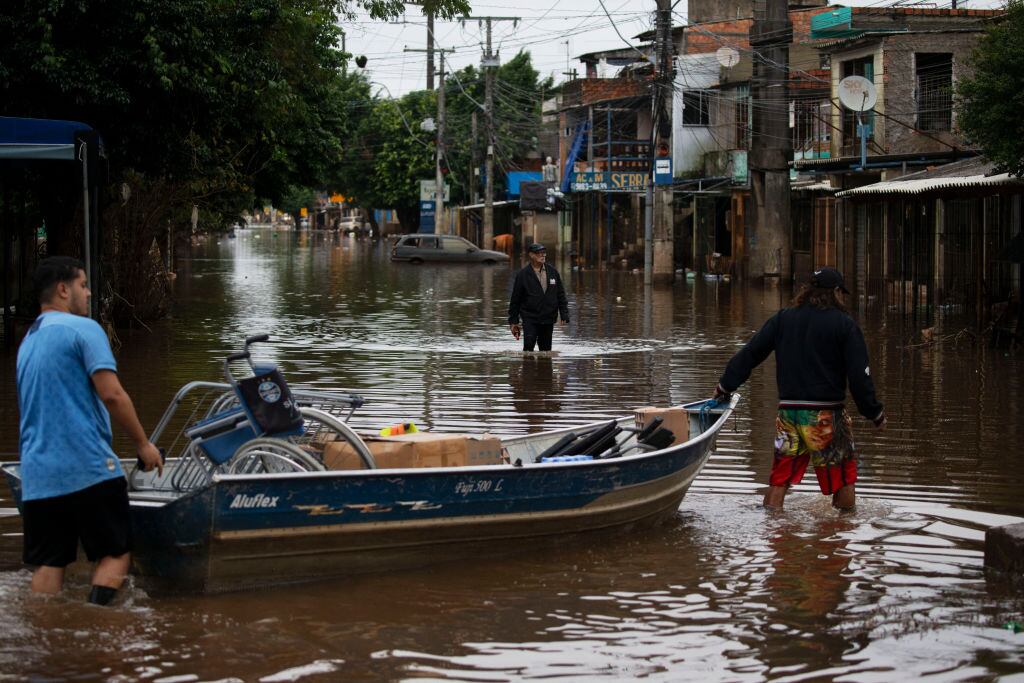 Inundaciones Brasil. (Photo by SILVIO AVILA/AFP via Getty Images)