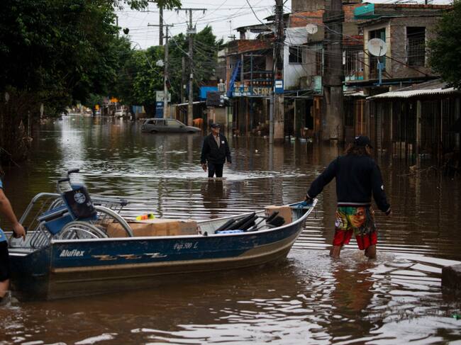 Inundaciones Brasil. (Photo by SILVIO AVILA/AFP via Getty Images)