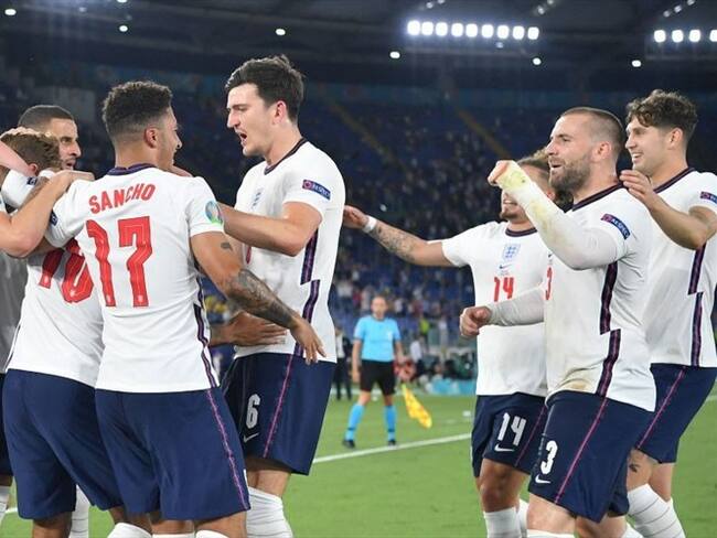Inglaterra goleó 4-0 a Ucrania para clasificarse a las semifinales de la Eurocopa. Foto: Getty Images