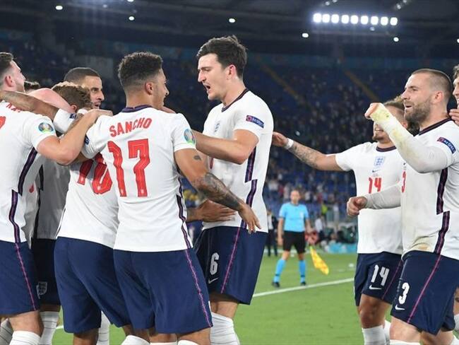 Inglaterra goleó 4-0 a Ucrania para clasificarse a las semifinales de la Eurocopa. Foto: Getty Images