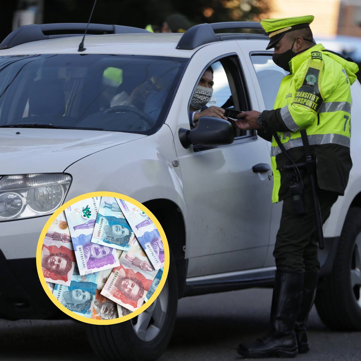 Estas son las 4 multas vehiculares más costosas de Colombia, ¿cuál es la infracción?