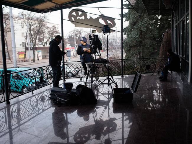 Prensa en Ucrania (Photo by Anastasia Vlasova/Getty Images)