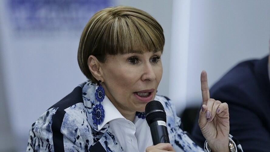 La actual ministra de Trabajo, Alicia Arango (foto), llegará al cargo de ministra del Interior en remplazo de Nancy Patricia Gutiérrez. Foto: Colprensa
