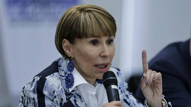 La actual ministra de Trabajo, Alicia Arango (foto), llegará al cargo de ministra del Interior en remplazo de Nancy Patricia Gutiérrez. Foto: Colprensa