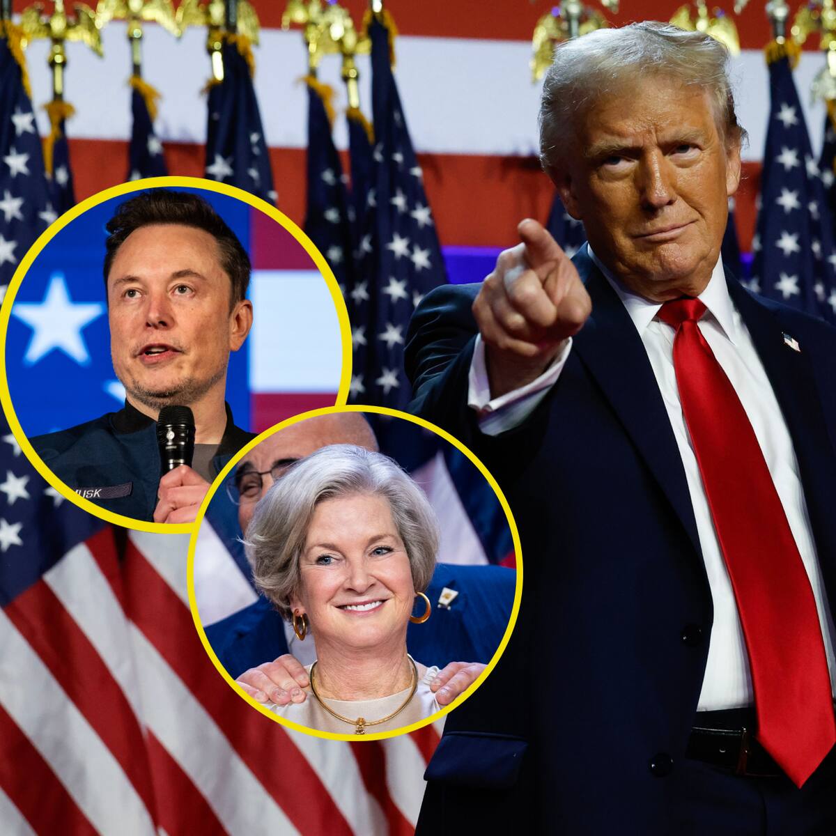 ¿Quiénes suenan para el gabinete 2.0 de Trump? Listado de posibles nombres