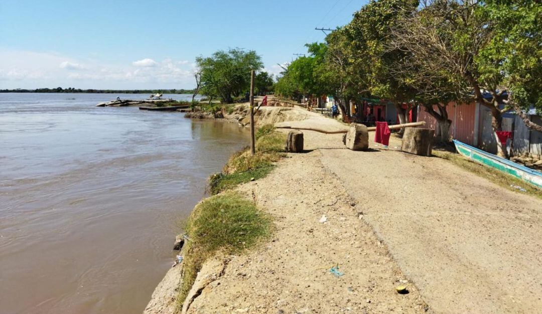 Riesgo de colapso de jarillón en barrio Girardot: concejal de Magangué pide ayuda a Petro