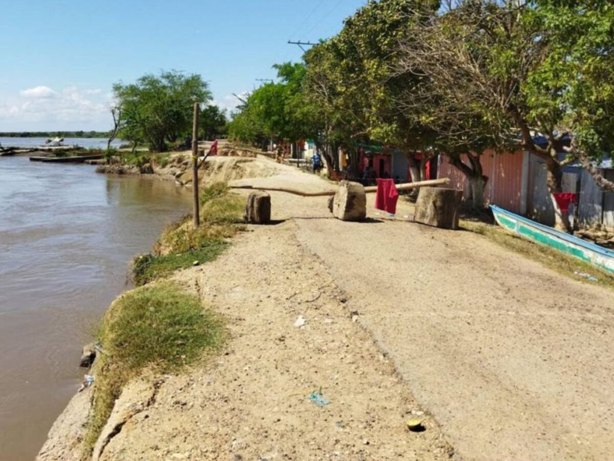 Riesgo de colapso de jarillón en barrio Girardot: concejal de Magangué pide ayuda a Petro